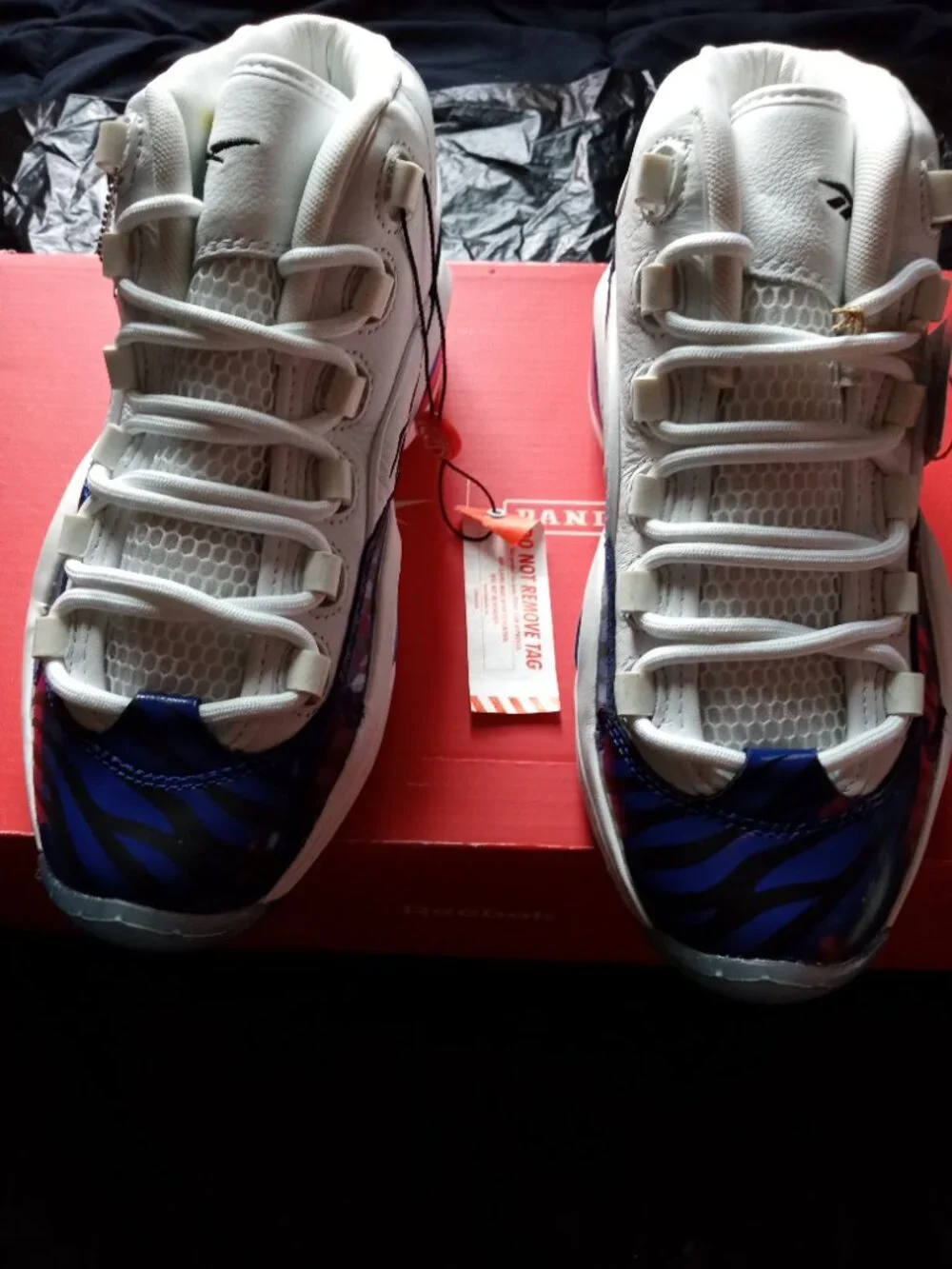 (NWB) Panini x Question Mid Big Kid 'Tiger Prizm' GS 7Y